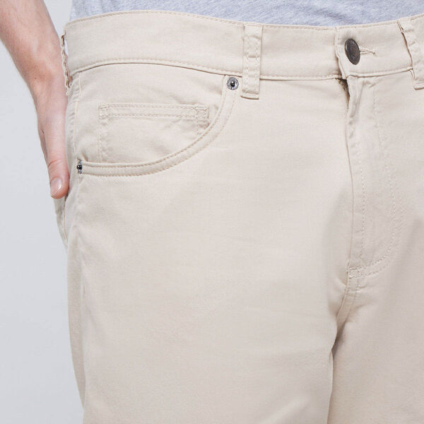 Pantalon Tipo Chino para Hombre, Beige, hi-res