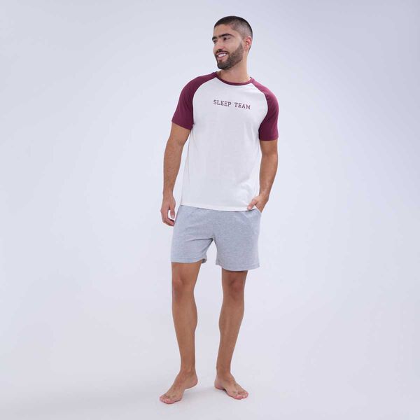 Pijama de camiseta para hombre image number null
