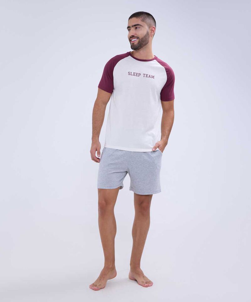 Pijama de camiseta para hombre