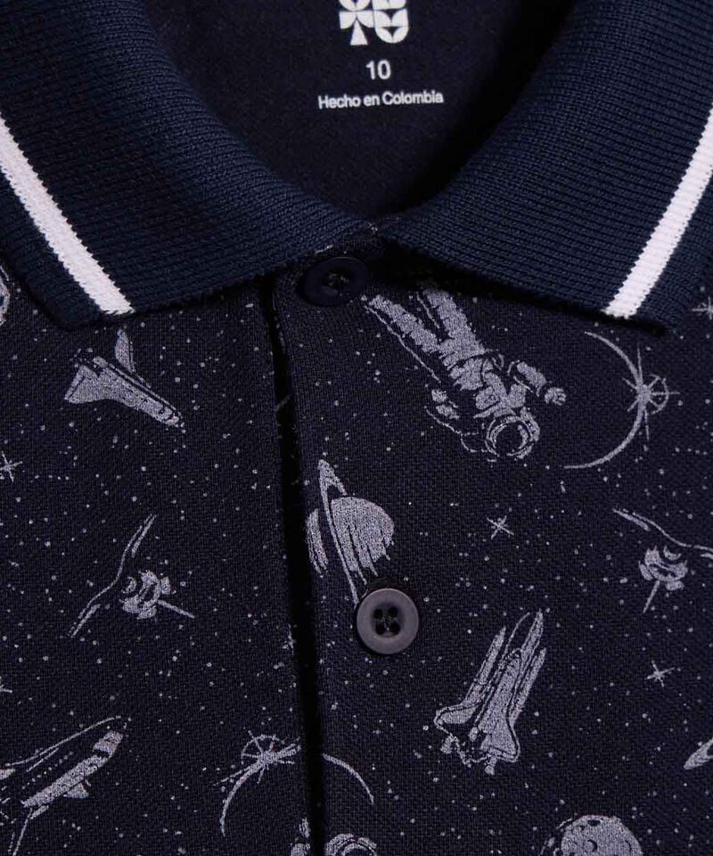 camiseta polo para niños