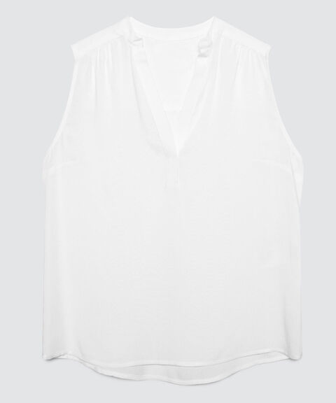 Blusa Manga Sisa, Blanco, hi-res