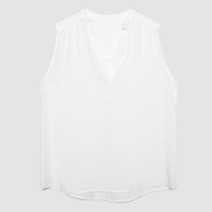 Blusa Manga Sisa, Blanco, hi-res