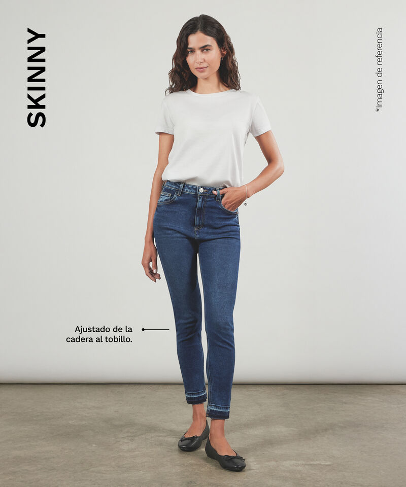 Jean Skinny Tono Claro, Azul, hi-res