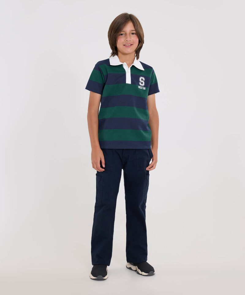 camiseta polo para niños