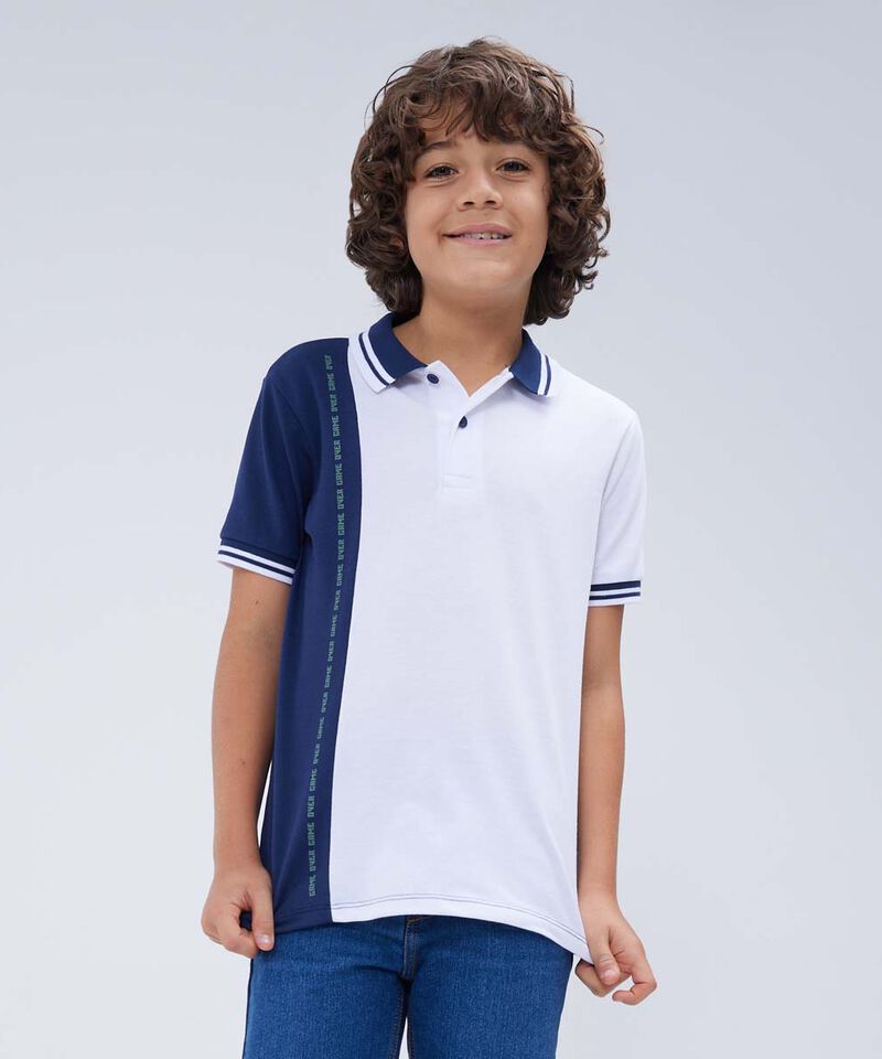 camiseta polo para niños