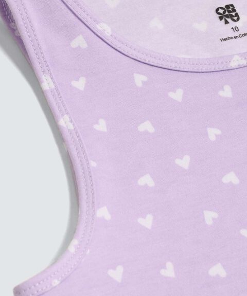 camisetas de pijama para niñas