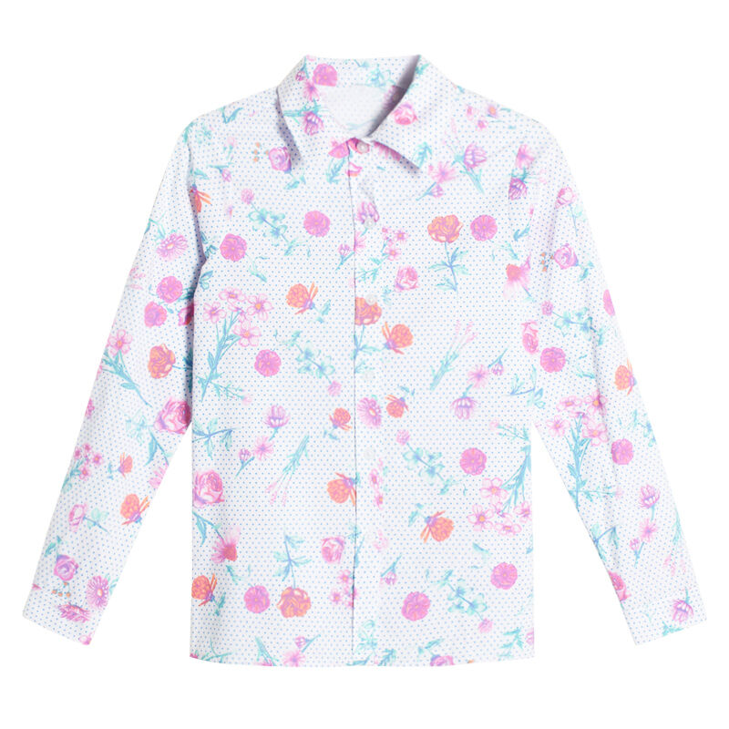 Camisa flores niña online