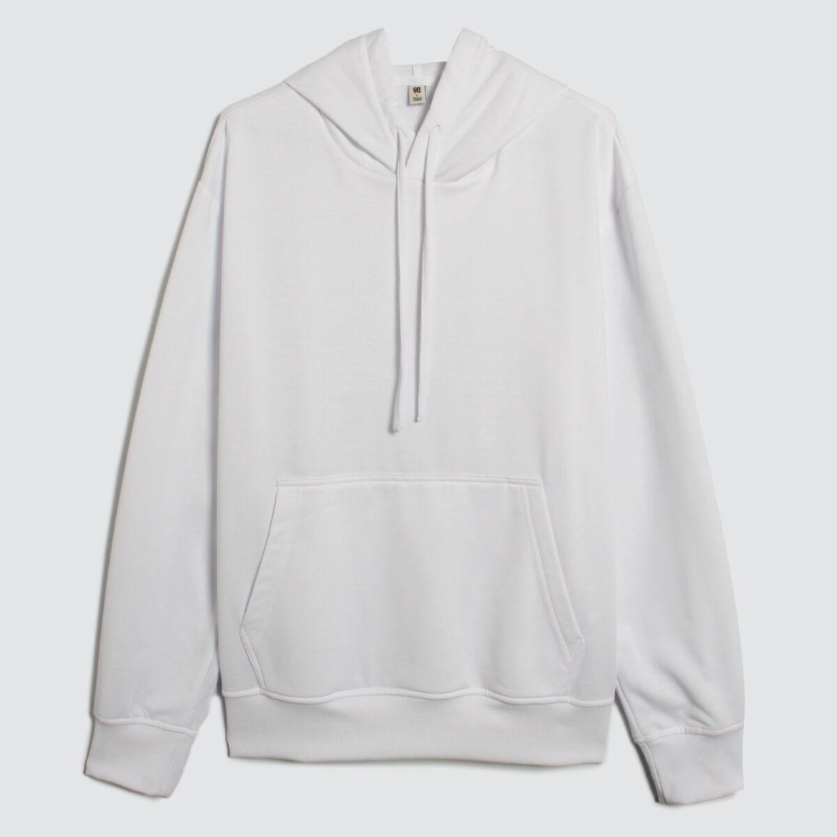 Hoodie Basico, Blanco1, hi-res