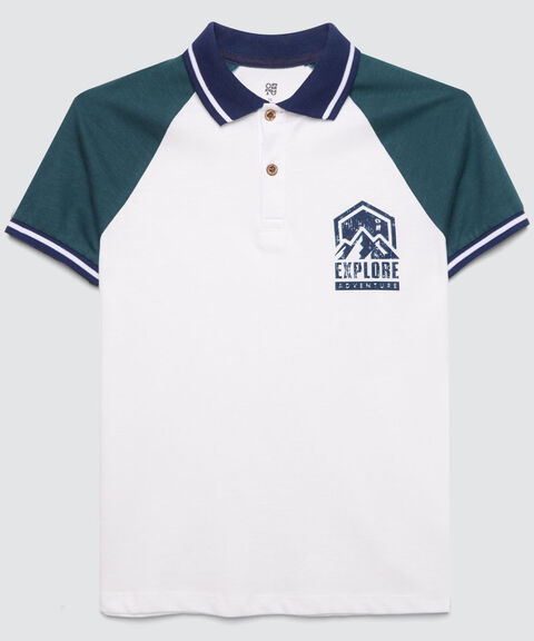 camiseta polo para niños