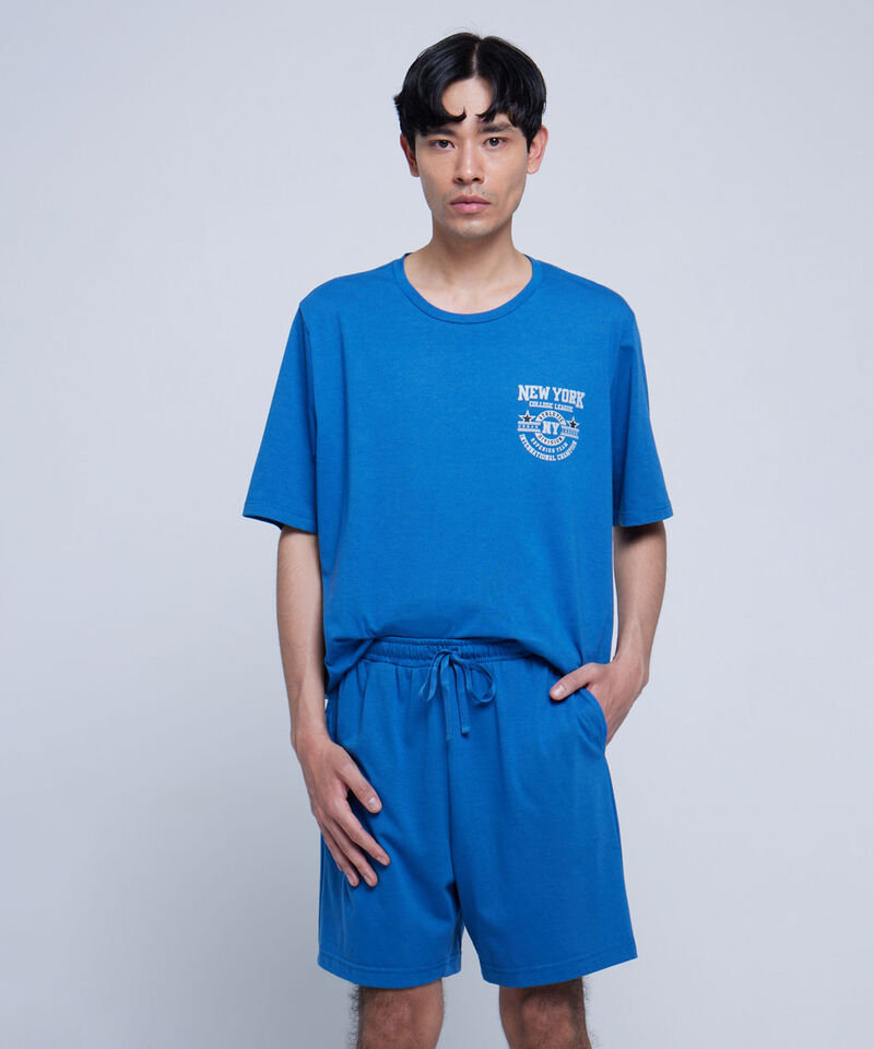 Pijama de pantalonetas para hombre 