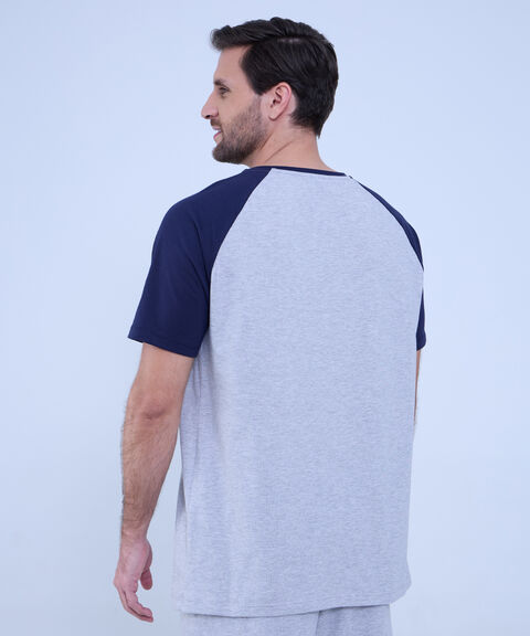 Pijama de camiseta para hombre image number null