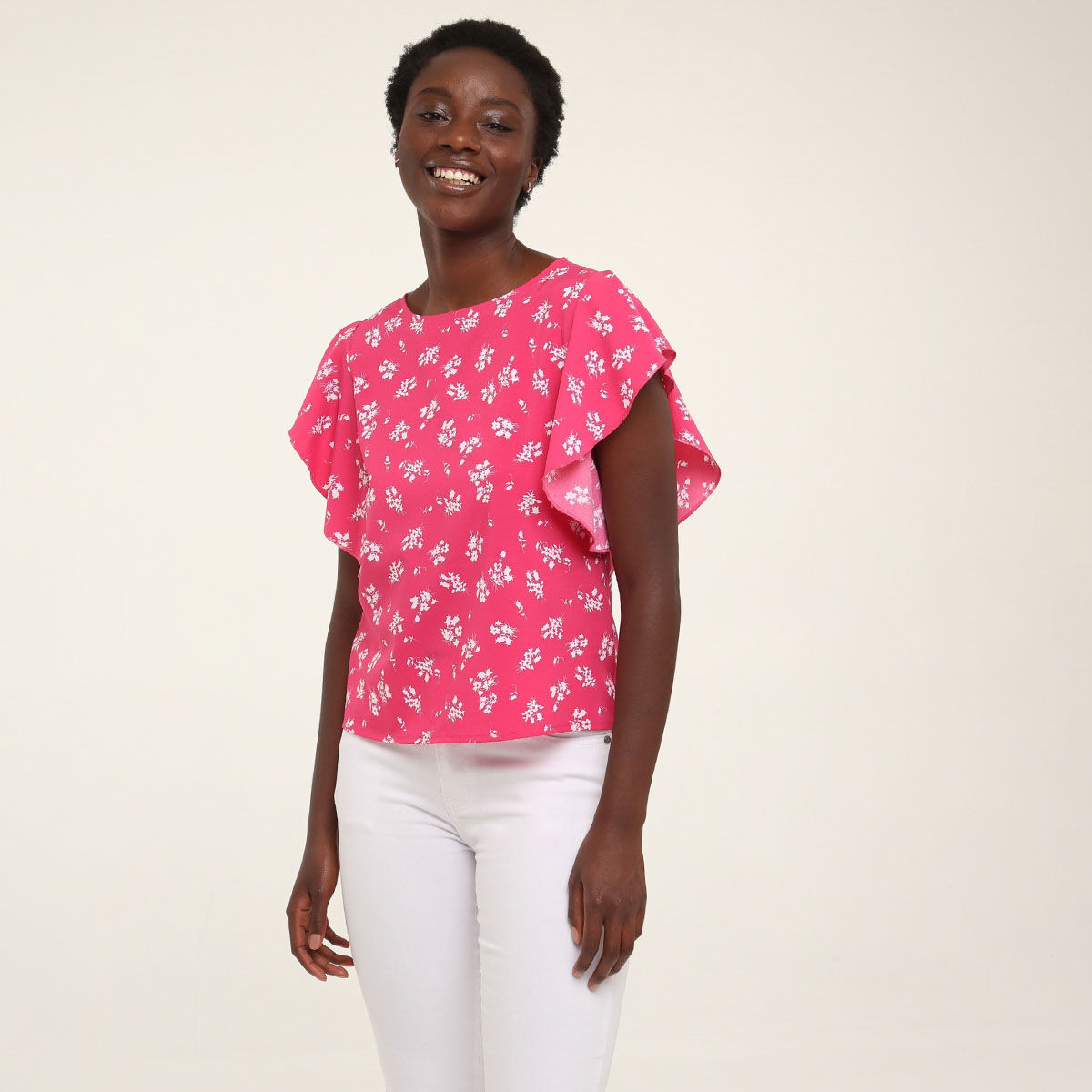 Blusas rosadas de moda outlet