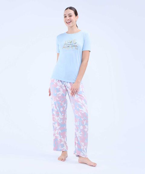 pijama de pantalon mujer image number null