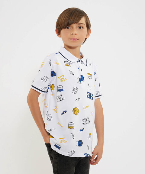 camiseta polo para niños image number null