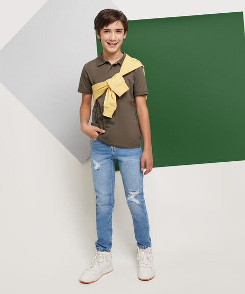 camiseta polo para niños image number null