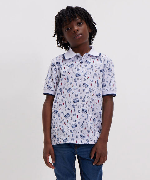camiseta polo para niños