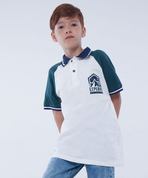 camiseta polo para niños image number null
