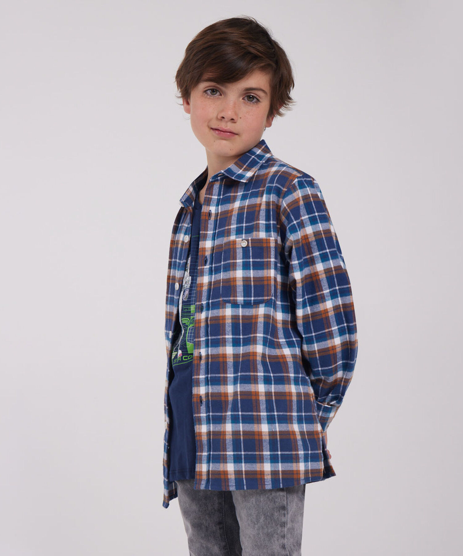camisas para niño