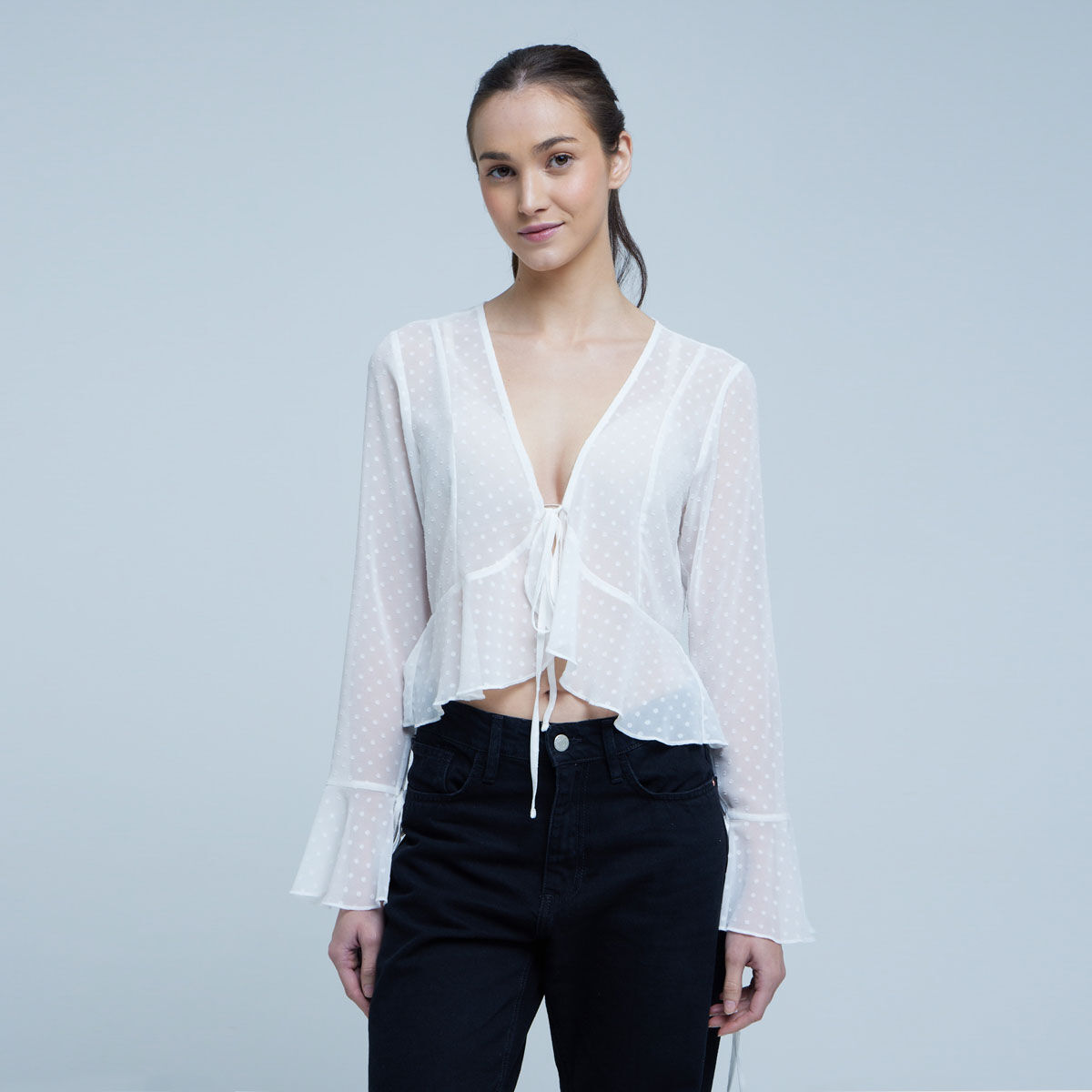 Blusa en Mesh compra online OSTU
