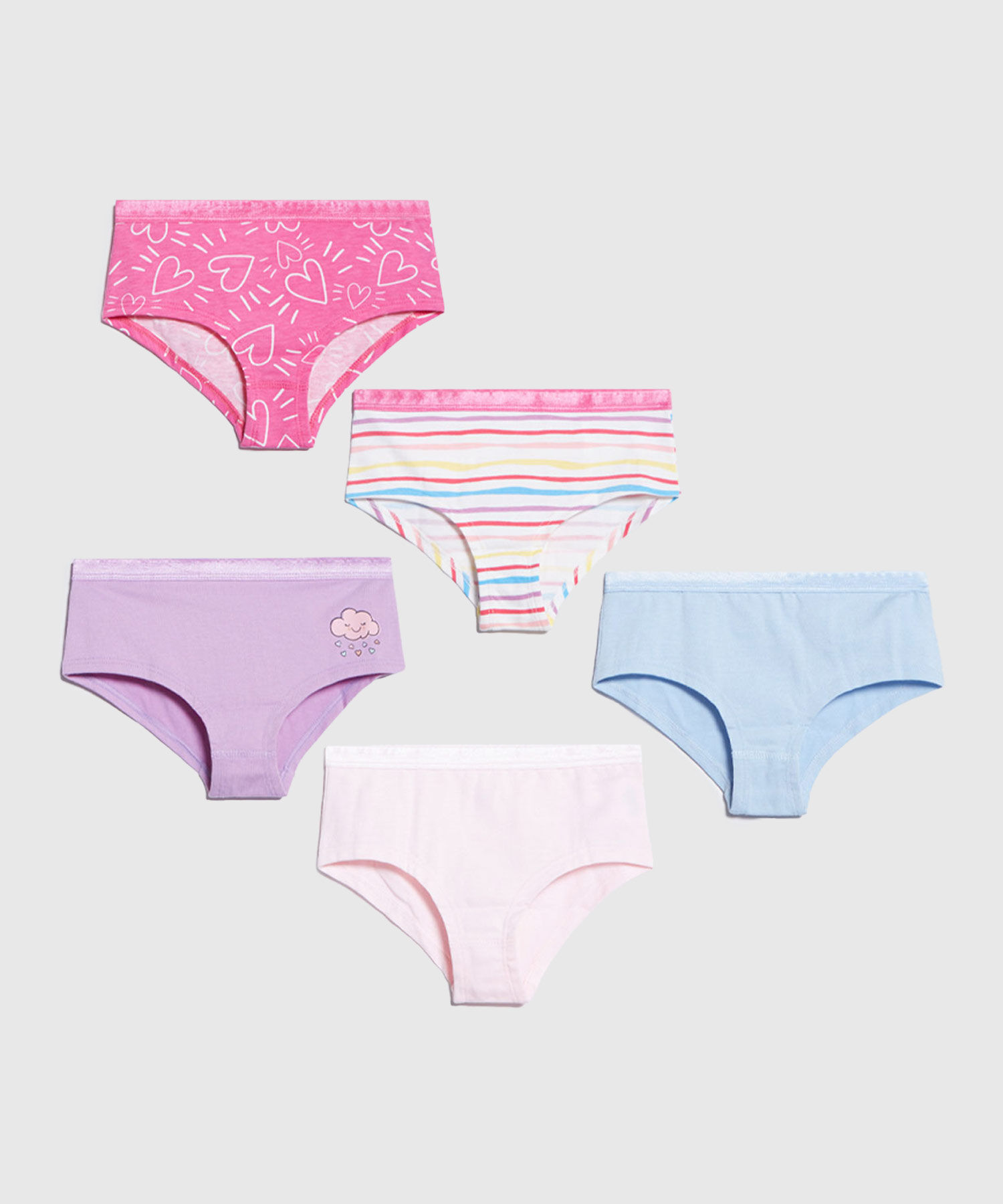 ropa interior para niñas