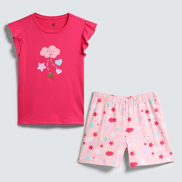 camisetas de pijama para niñas image number null