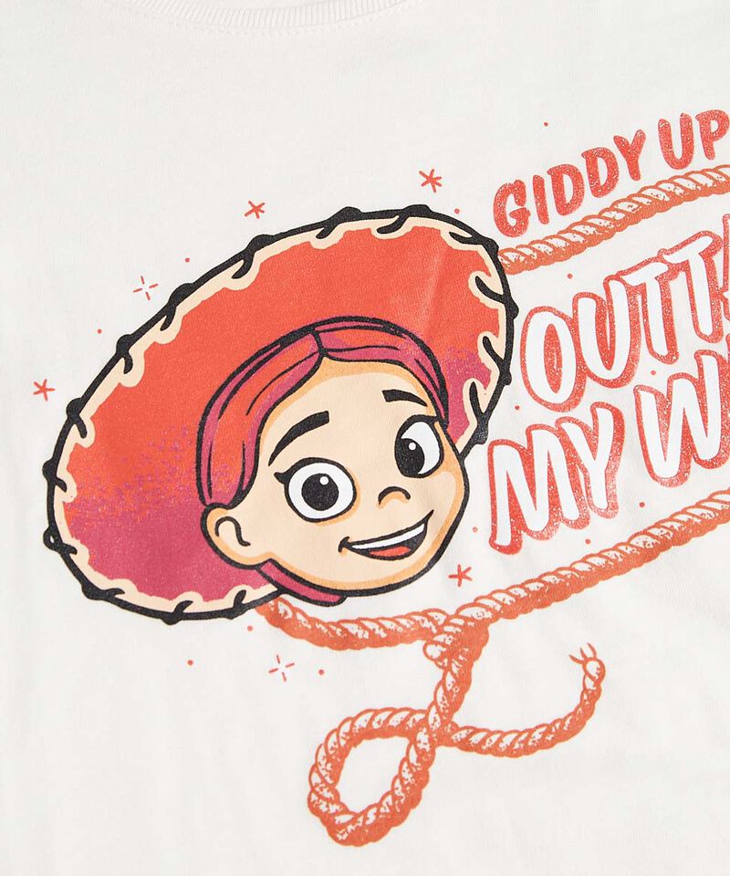 Camiseta para Niña Toy Story, Crema, hi-res