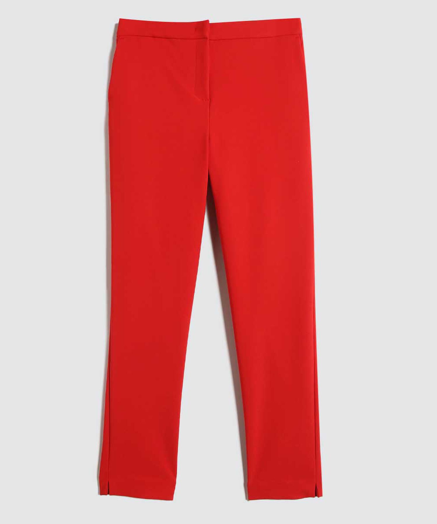 Pantalón Casual con Bolsillos, Rojo, hi-res