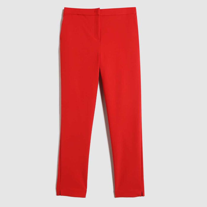 Pantalón Casual con Bolsillos, Rojo, hi-res