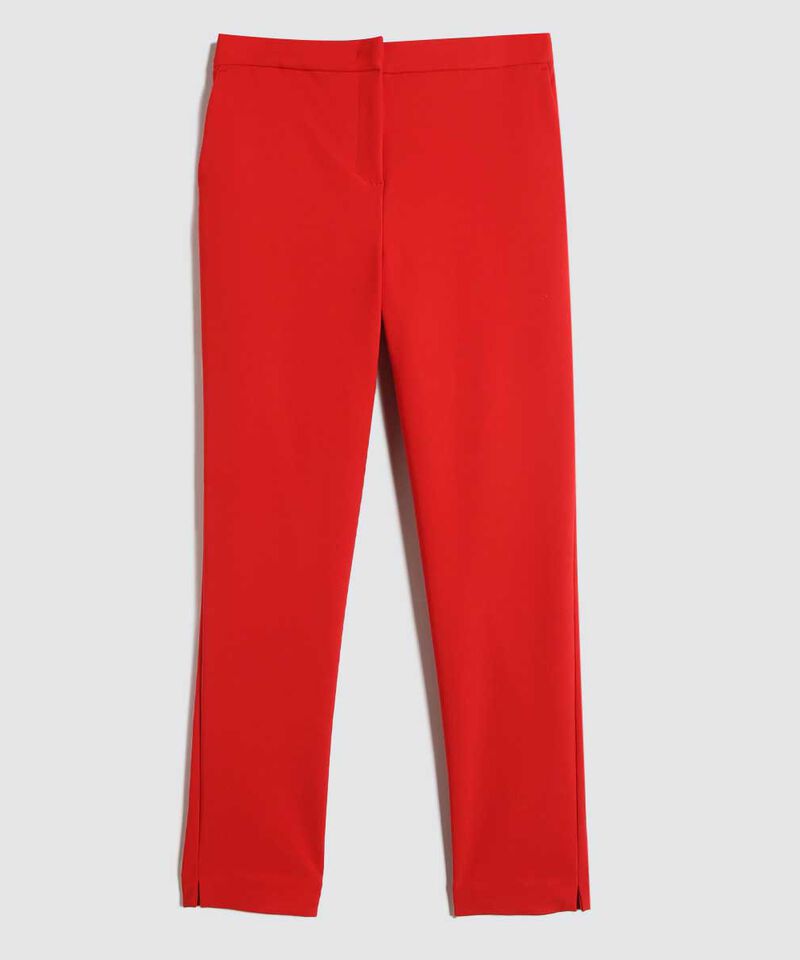 Pantalón Casual con Bolsillos, Rojo, hi-res