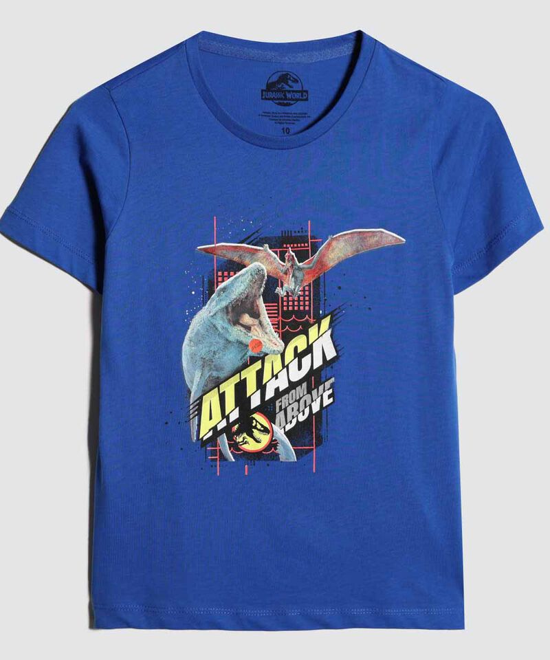 Ropa Niño Dinosaurios Pack 4 Camisetas Jurassic World Para Niño