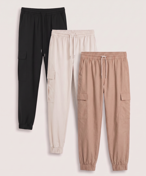 Pantal&oacute;n Jogger con Bolsillos Cargo, , hi-res