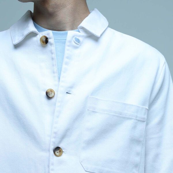 Sobrecamisa Con Bolsillos, Beige, hi-res