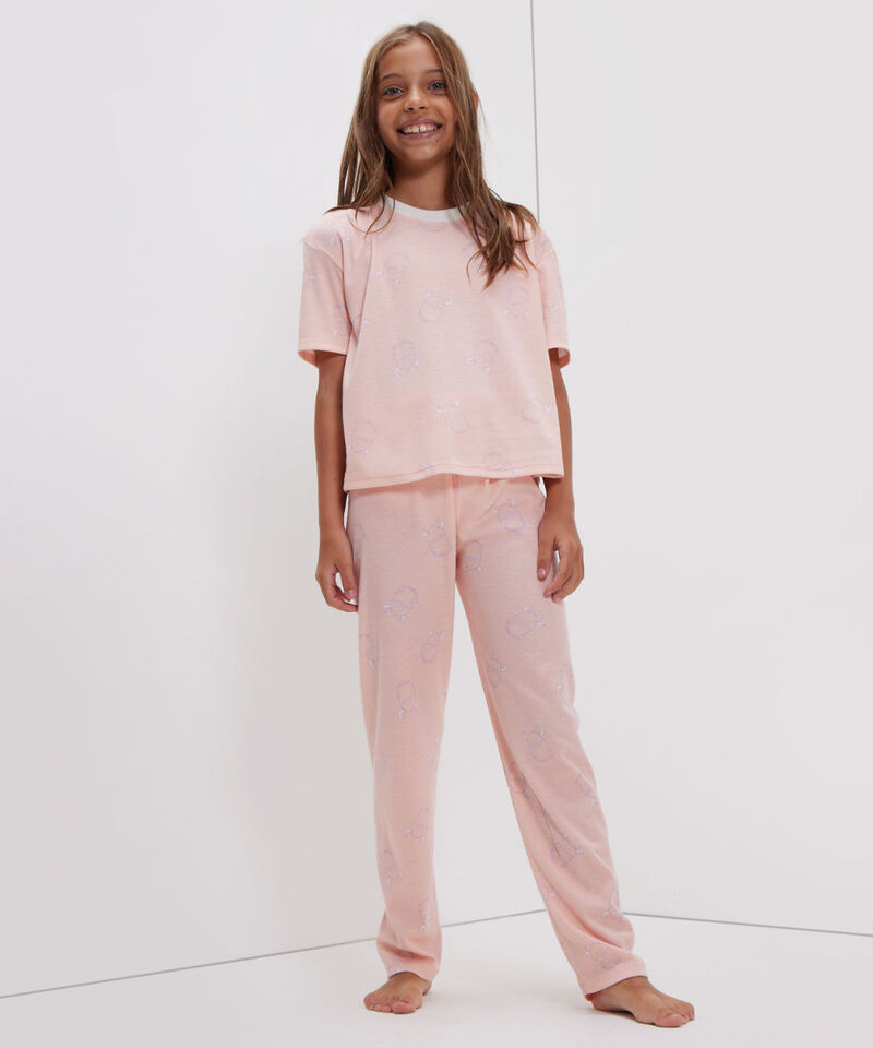 pantalones de pijama para niña