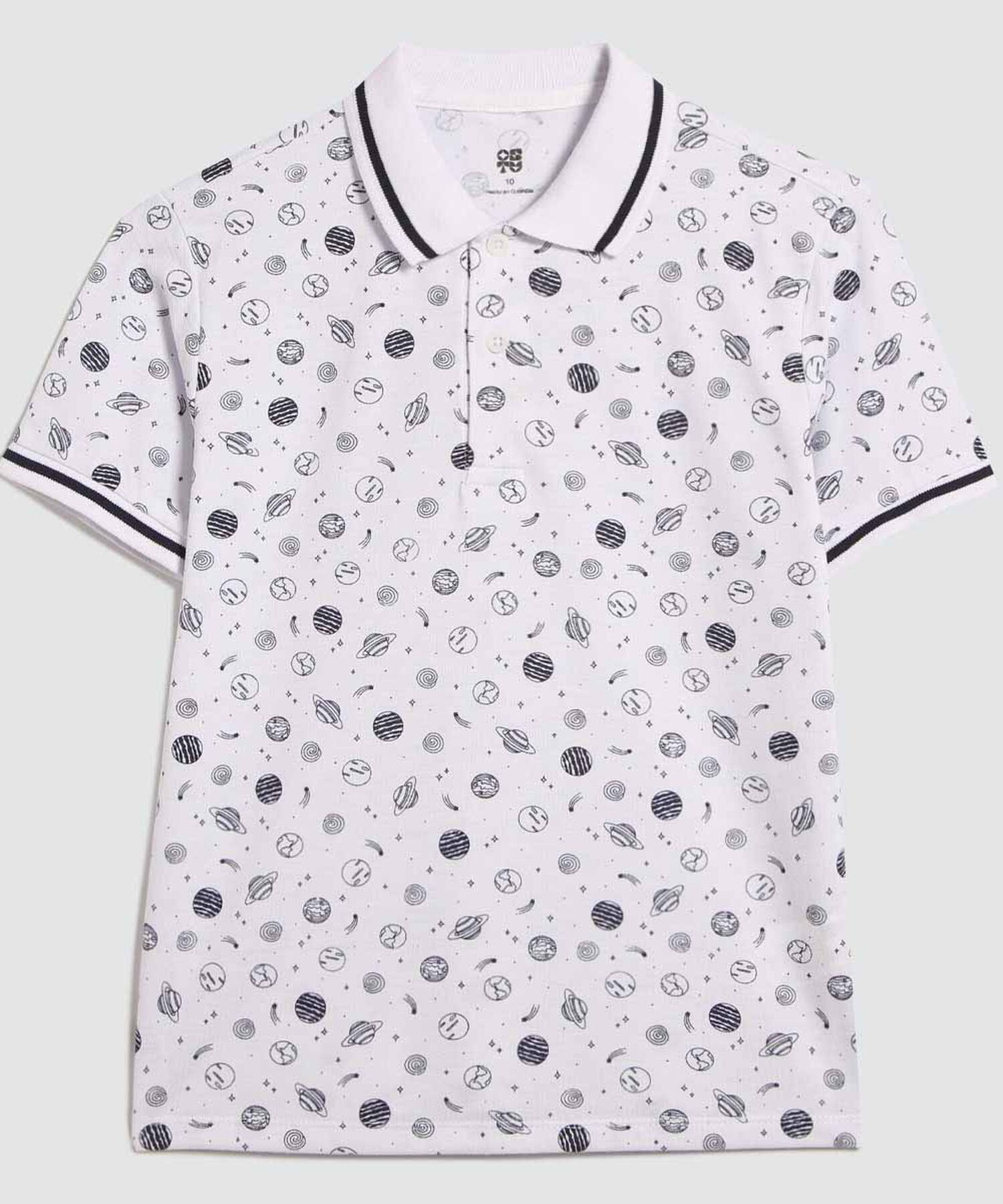camiseta polo para niños