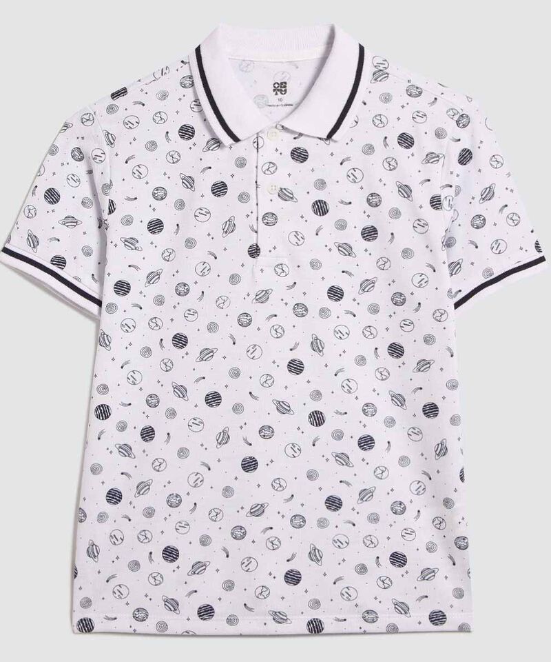 camiseta polo para niños