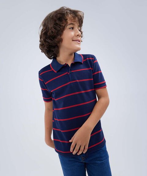 camiseta polo para niños