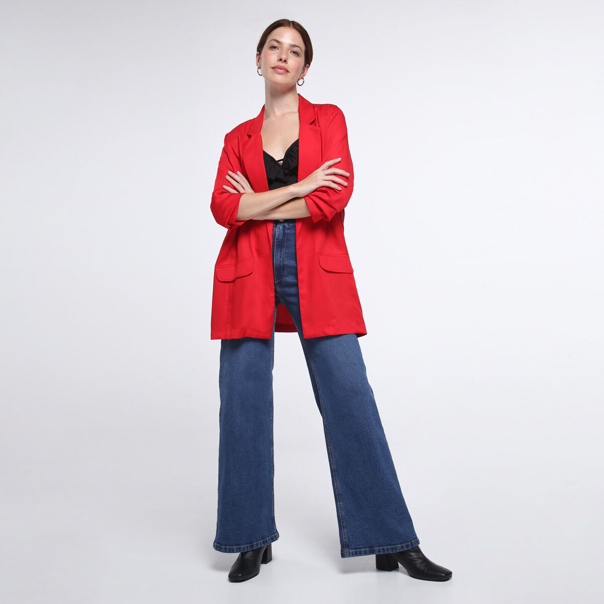 Chaqueta Para Mujer Unicolor compra online OSTU