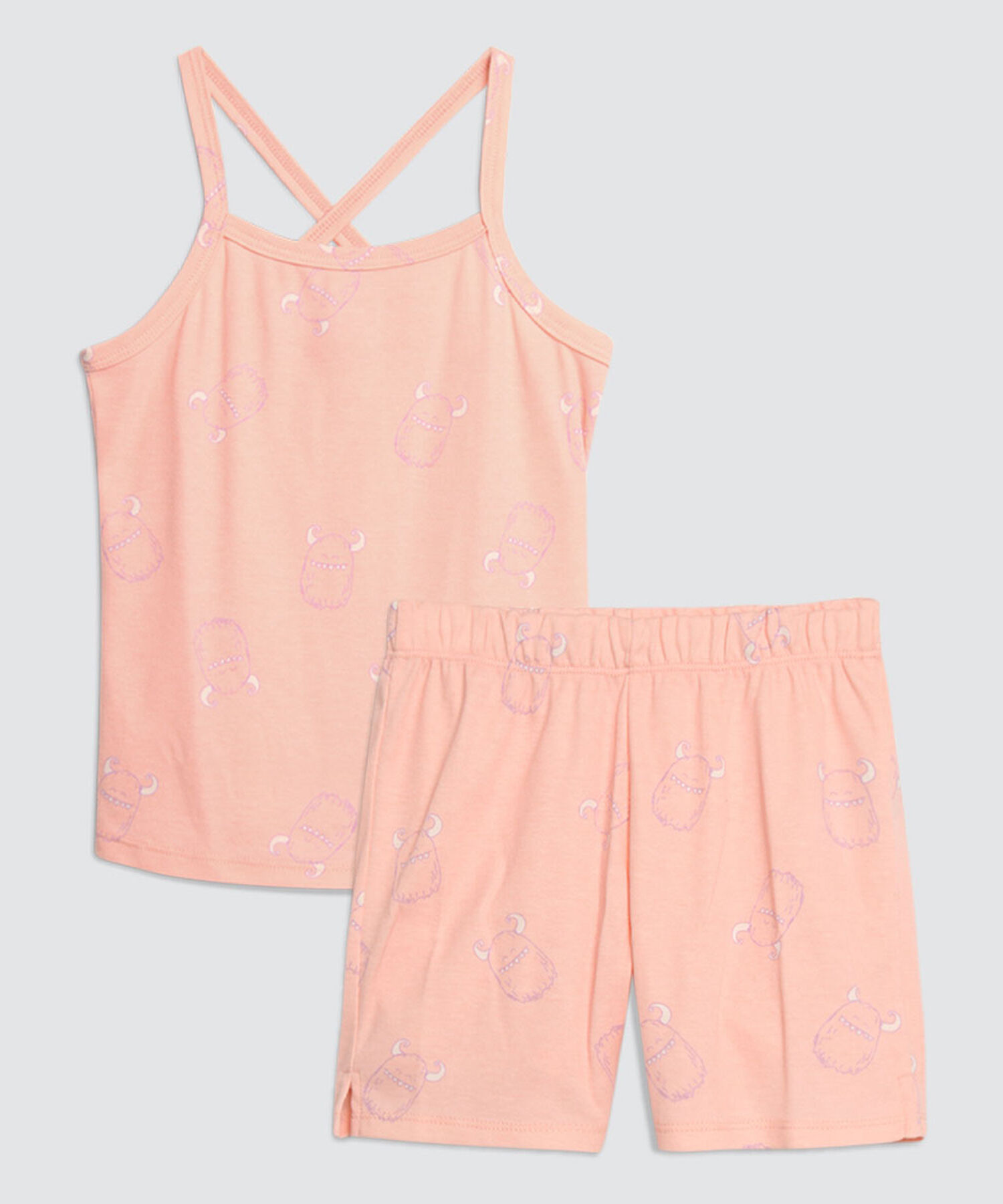 shorts de pijama para niñas