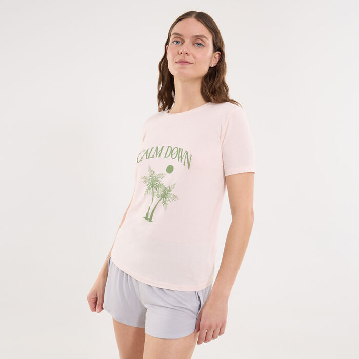 camisetas de descanso para mujer