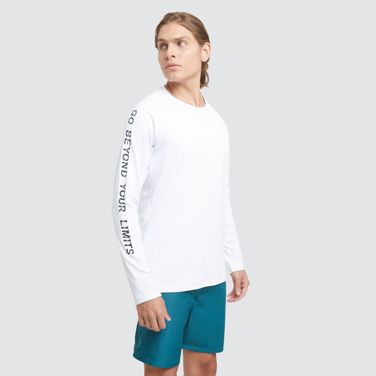 Camisetas deportivas hombre manga larga clearance