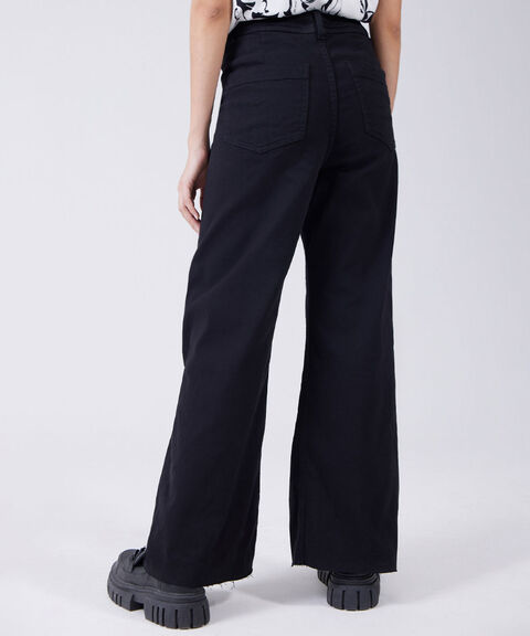 Jeans Regular Para Mujer, Negro, hi-res