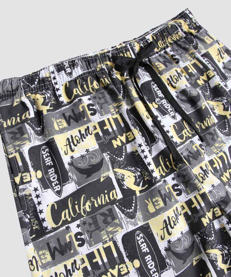 Pijama de pantalonetas para hombre