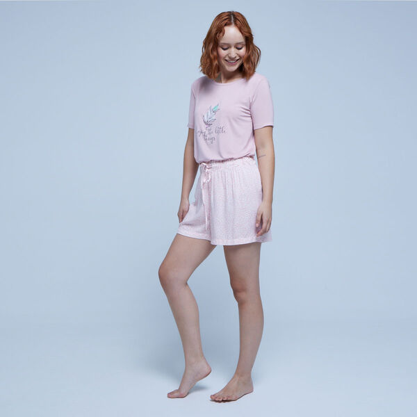 pijama de shorts mujer  image number null