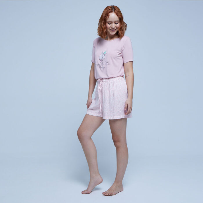 pijama de shorts mujer 