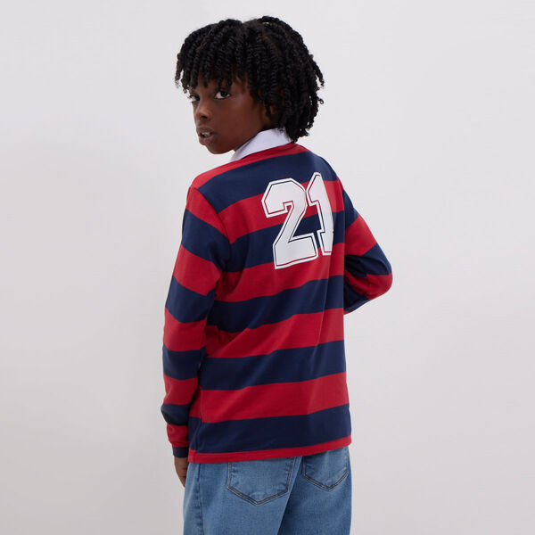 camiseta polo para niños