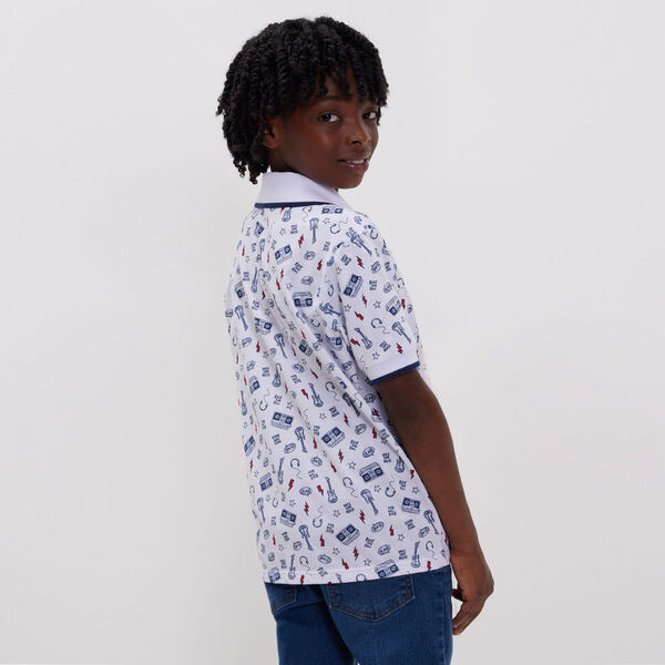 camiseta polo para niños