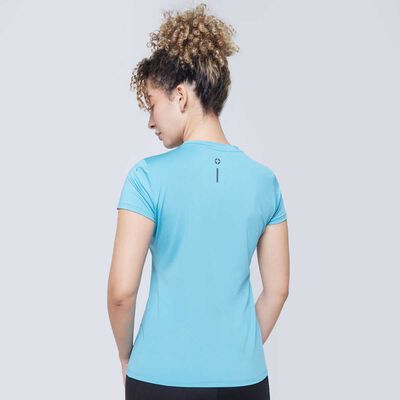 Top Manga Corta Mujer Camiseta Con Sujetador Integrado Para Mujer