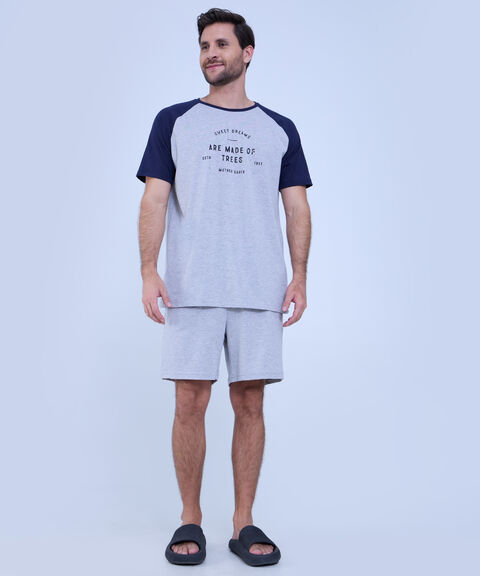 Pijama de camiseta para hombre image number null