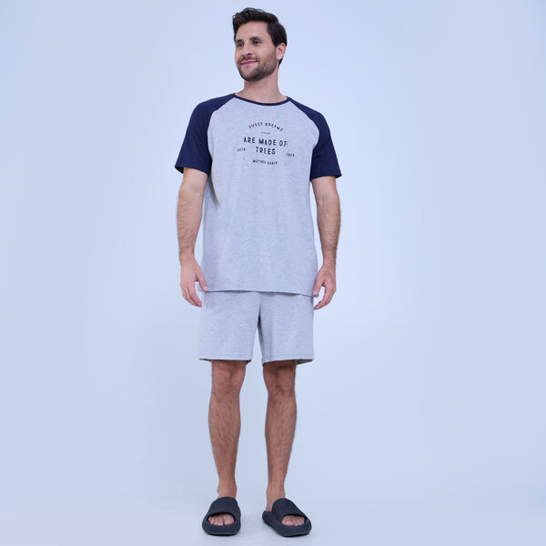 Pijama de camiseta para hombre