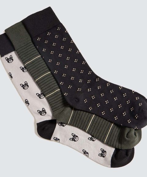 medias para hombre